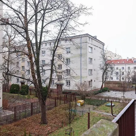 Orla 6: Private With Separate Bedroom And Balcony Near Metro Apartment Warsaw